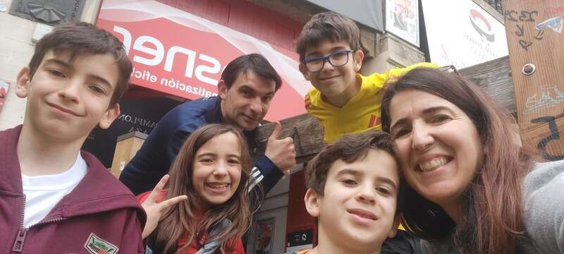 Foto de ZALAYA'S TEAM al acabar el juego